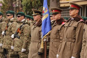 Ceremonii militare în cinstea lui Nicolae Bălcescu şi Avram Iancu, la Sibiu