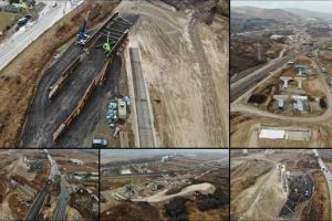 Strabag, Pizzarotti şi Aktor, cele mai mari progrese pe şantierele autostrăzilor înainte de venirea iernii