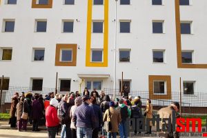 FOTO. Bloc ghetou de pe Ostrovului, modernizat şi predat sătmărenilor