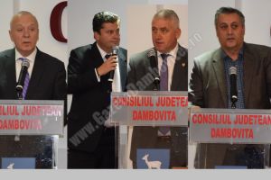 Cu unirea pe buze şi ura în suflet! Ce şi-au transmis foştii preşedinţi de CJD într-o şedinţă festivă