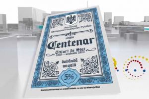 Persoanele fizice pot cumpăra titluri de stat CENTENAR cu dobândă de 4,5% şi scadenţă la 2 ani