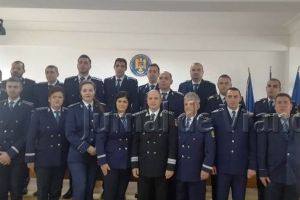 GALERIE FOTO: Avansări în grad la IPJ Vrancea, cu ocazia Zilei Naţionale a României