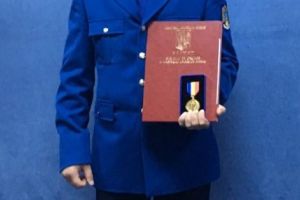 Jandarm ARGEŞEAN decorat de Ministerul Afacerilor Interne