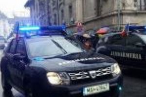 Jandarmii prezenţi la datorie cu ocazia Zilei Naţionale a României