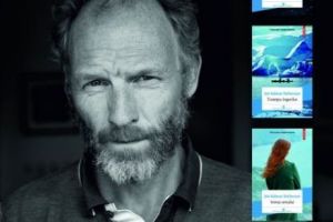 Între cer şi pămînt, un roman al despărţirii de moarte. Jón Kalman Stefánsson la Bucureşti