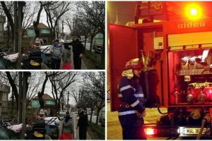 Incendiu la fosta redacţie a ziarului Timişoara. A fost provocat de oamenii străzii