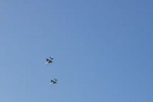 VIDEO. Avioane MIG şi elicoptere Puma deasupra Sătmarului