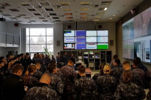 Doua institutii unice din Romania vizitate, in premiera, de marinarii militari (galerie foto) 