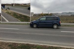 O fetiţă este în comă, după ce a fost lovită de o maşină lângă Parcul Salca
