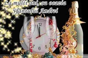 MESAJE de SFANTUL ANDREI 2018. Ce SMS-uri, urări, felicitări, mesaje poţi trimite celor care îşi sărbătoresc onomastica de Sf. Andrei