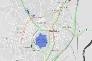 HARTA RESTRICȚIILOR de circulaţie de Ziua Naţională, la Alba Iulia: Limitările de trafic din 30 noiembrie şi LISTA străzilor închise de 1 Decembrie