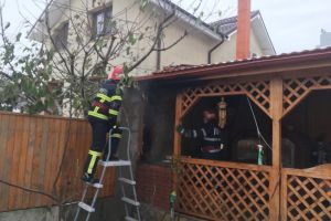 Incendiu intr-o gospodarie din Tulcea. Ce a ars