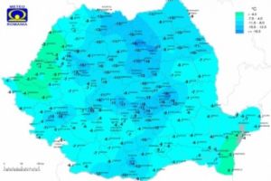 Ger de crapa pietrele in Prahova. S-au inregistrat -10 grade la Ploiesti