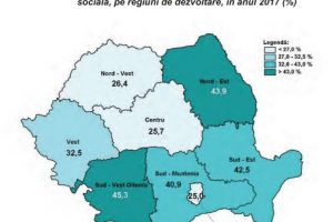 FOTO: Oltenia, în top pe harta sărăciei