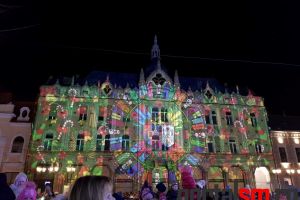 FOTO&VIDEO. Sătmarul străluceşte! A fost pornit iluminatul ornamental