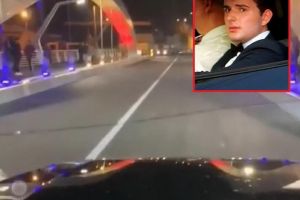 Ţăran de Centenar: Victoraş Micula a inaugurat cu maşina Podul Centenarului din Oradea, deşi încă e închis (VIDEO)