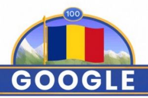 December 1, 2018 Romania National Day 2018, google doodle Ziua Nationala a Romaniei