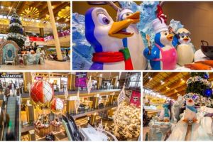 Cel mai mare centru comercial din Timişoara îşi aşteaptă clienţii cu un decor special