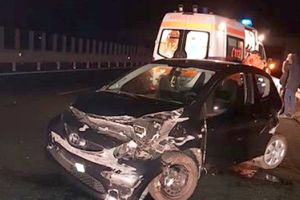 Accident provocat de un şofer neatent, pe autostrada Arad – Timişoara