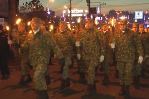 Spectacol de lumini, de Ziua Naţională a României