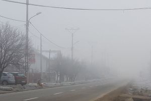 Cod galben de ceaţă în Gorj