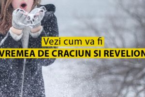 Cum va fi vremea de Crăciun şi Revelion 2019