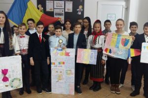 România Centenară, sărbătorită şi la Scoala Gimnazială Poieni, Udeşti