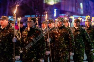 “Retragerea cu torte” pentru prima dată organizată şi la Pucioasa