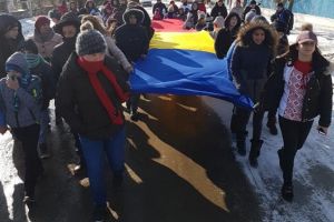 De 1 Decembrie, steagul centenar a fost sfintit in comuna Gradina (galerie foto)