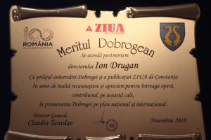 #Dobrogeaetnica: Meritul Dobrogean“ pentru Ion Drugan (5.01.1925 - 10.12.2013)