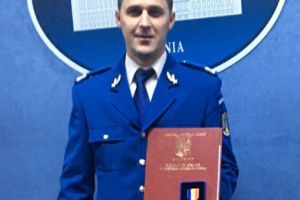 Jandarm argeşean decorat