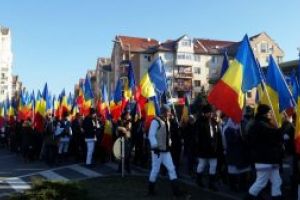 Ziua de 1 Decembrie sărbătorită de sute de români la Odorheiu Secuiesc