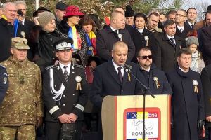 Ample manifestări la Târgu-Jiu, de Ziua Naţională a României, la 100 de ani de la Marea Unire