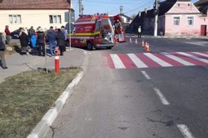 Accident cu o victimă după ce un şofer nu a acordat prioritate de trecere