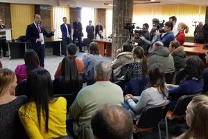 Cheile noilor locuinţe ANL au fost împărţite vineri, la sediul Primăriei Suceava