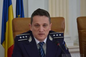 Şeful Poliţiei Bihor, Alin Haniş, a fost avansat în grad de chestor
