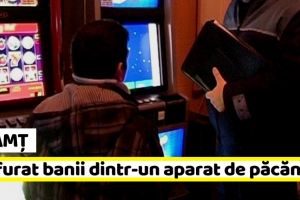 Neamţ: Reţinuţi după ce au spart un aparat de „păcănele” şi au furat 210 lei