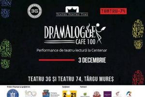 Proiectul Dramalogue vă prezintă trei spectacole lectură la Târgu Mureş