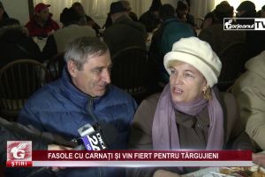 FASOLE CU CARNAȚI ȘI VIN FIERT PENTRU TÂRGUJIENI