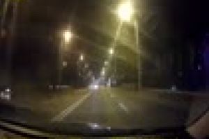 Accident pe Traian Vuia, filmat din maşina care circula regulamentar - VIDEO