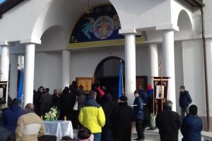 Mitropolitul Ardealului, la târnosirea bisericii ortodoxe din satul Bod Colonie