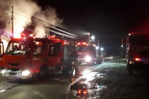 FOTO. Intervenţii ale pompierilor în minivacanţa de 1 Decembrie. Case şi anexe cuprinse de flăcări