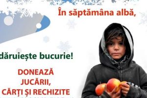 Ajută un suflet nevoiaş în cadrul campaniei White Week