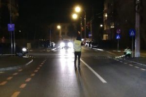FOTO – Femeie rănită pe trecere la Sibiu, dusă urgent la spital