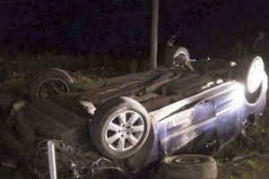 TREI RĂNIŢI în ACCIDENT la BRADU
