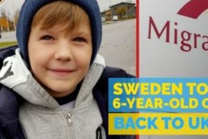 Micuţul Denis, de 6 ani, ar fi primit AZIL în Suedia, dacă ar fi fost MUSULMAN. Dar e CREȘTIN, deci bun de EXPULZAT 