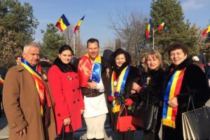 Femeile din OFSD Gorj, în primul rând la parada de 1 Decembrie