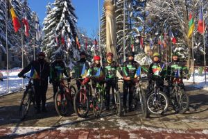 Conturul României, făcut pe biciclete, pe străzile Sucevei
