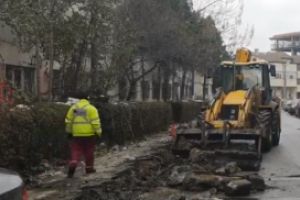 Strada Bucuresti din Constanta a intrat in proces de reabilitare si modernizare