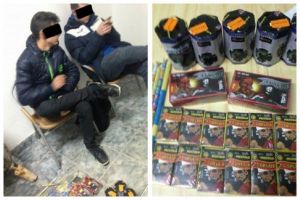 Atentie! Politistii au inceput controalele pentru depistarea petardelor si pocnitorilor detinute ilegal